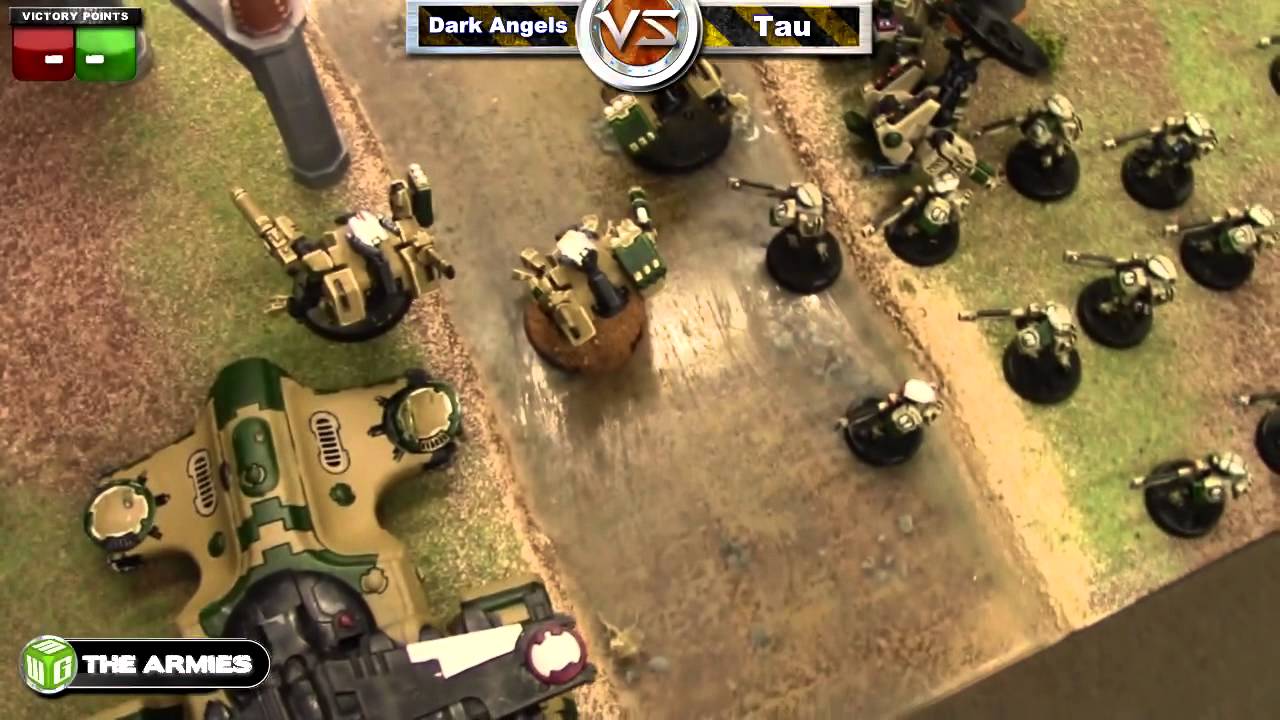 Dark Angels vs Tau Warhammer 40k Battle Report - Jay Knight Batrep Ep 23 part 1/5