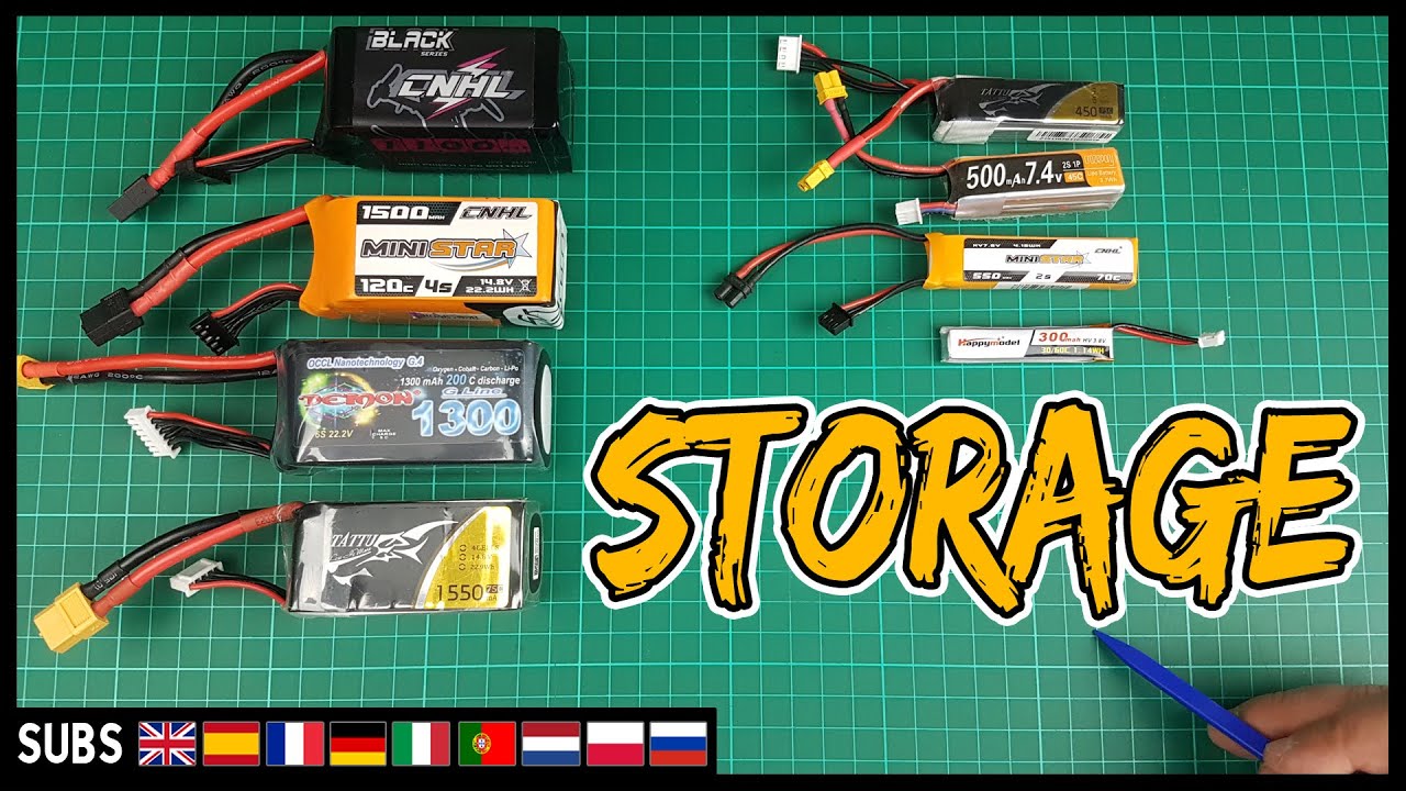 Come mettere le LiPo in Storage
