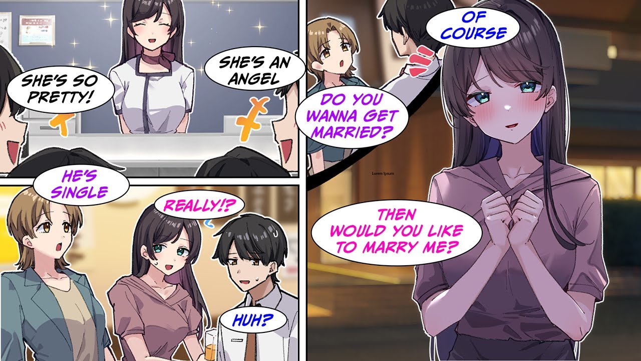[Manga Dub] A beautiful receptionist who used to be a celebrity is only interested in me