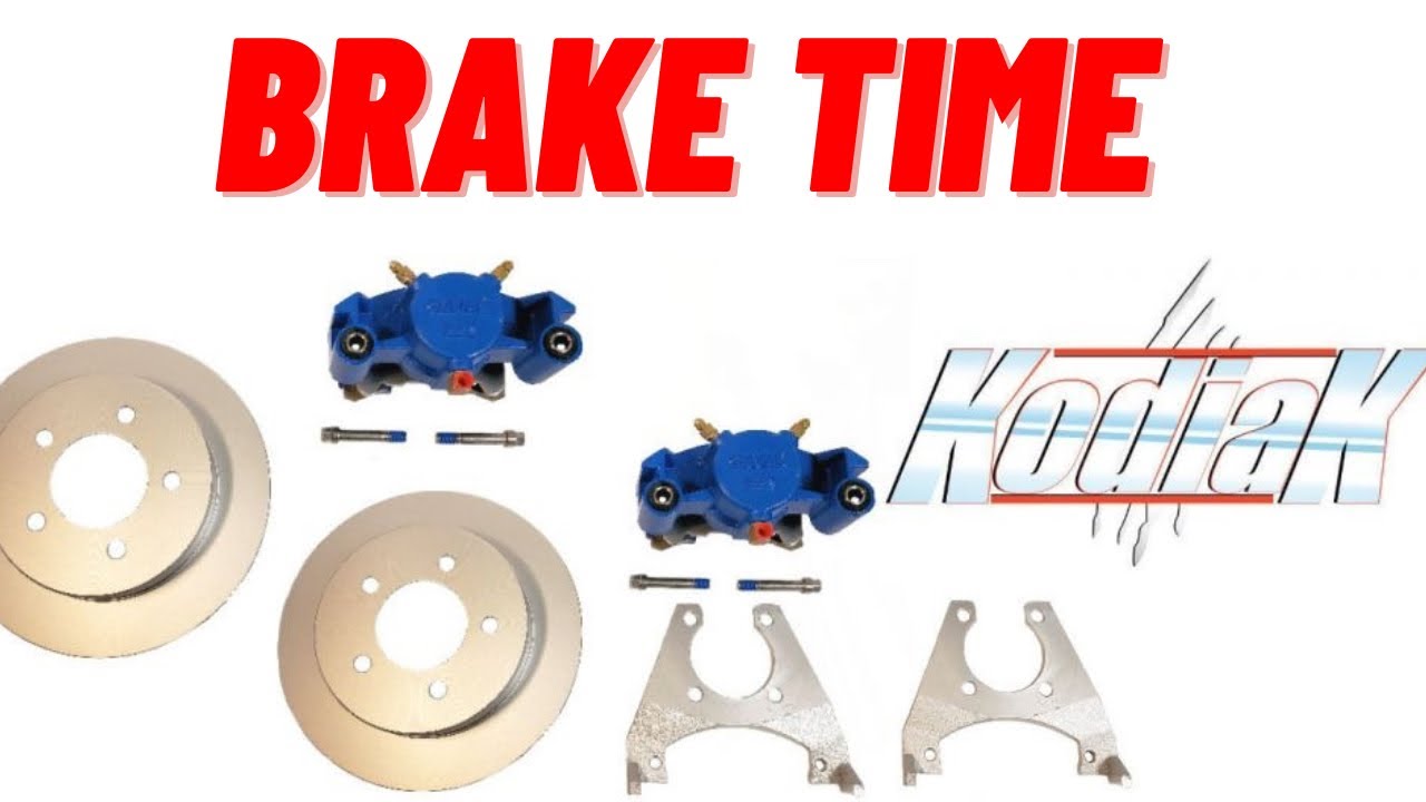 Replacing Kodiak Disc Brakes Ranger Boat Trailer