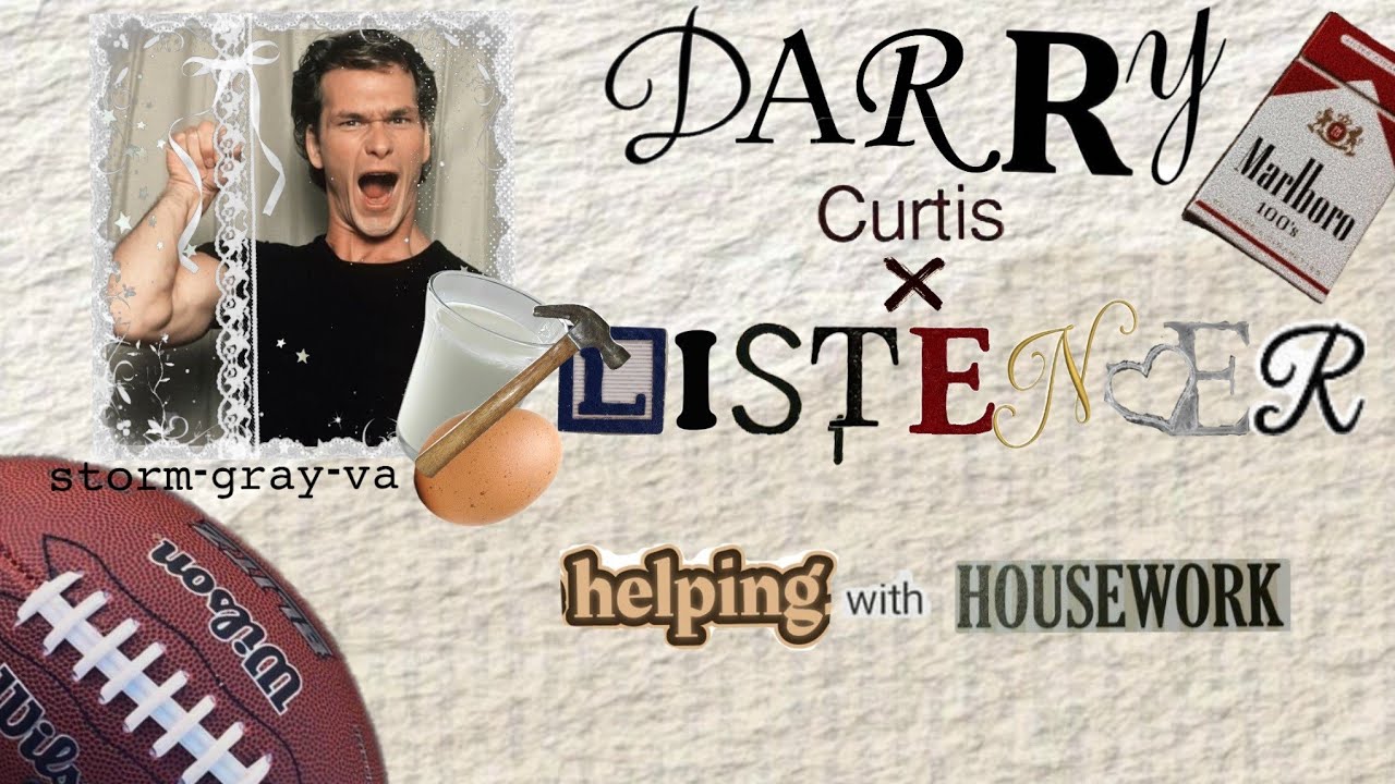 Darry Curtis x Listener 🔨│He Comes Home to a Clean House