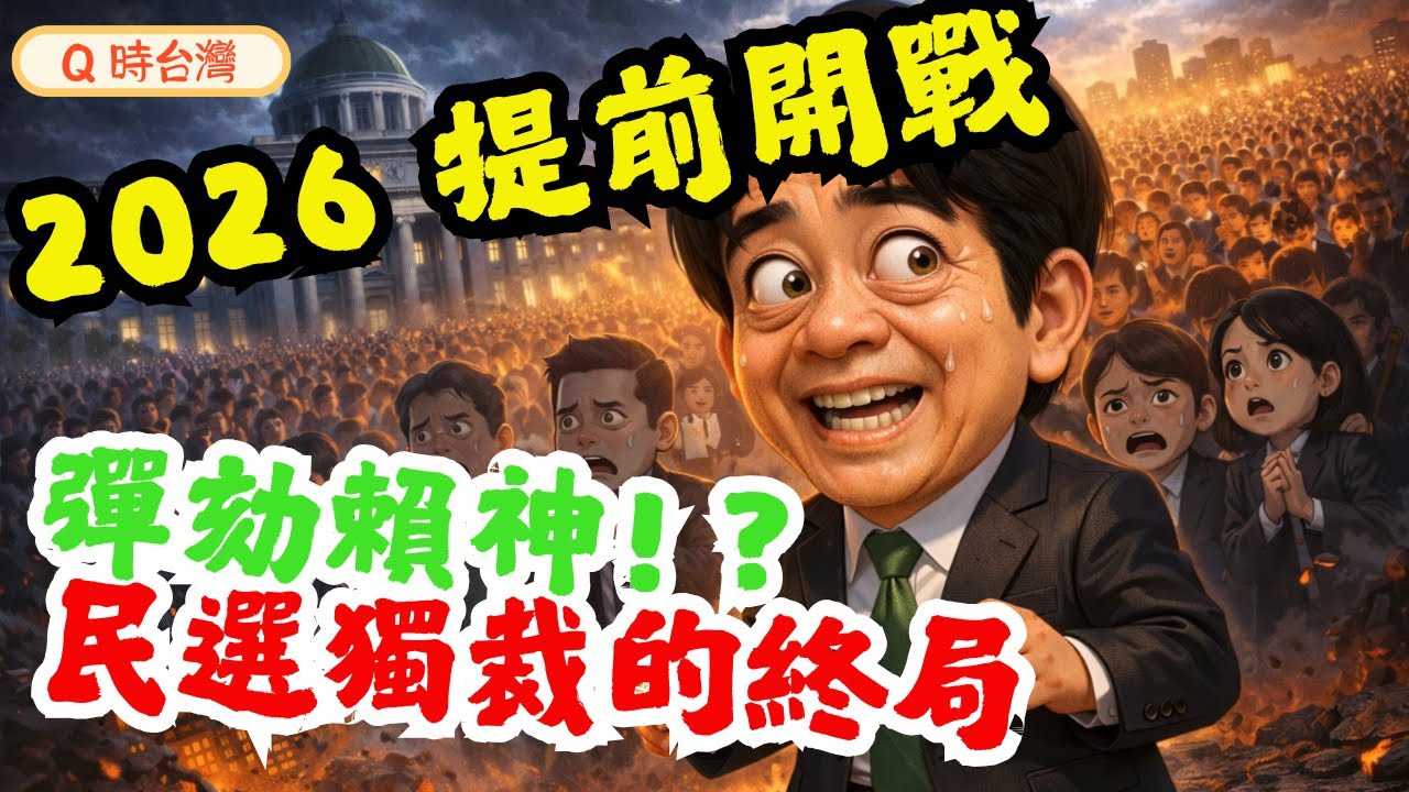 彈劾案必敗？錯！這是一場精心設計的「完美獵殺」，賴清德已入局！民進黨沒救了。民選獨裁的終局：賴清德比過去八年更危險，十大惡行只是前菜！讓全台灣人看清「綠色王朝」的傲慢#賴清德 #彈劾 #民進黨 #違憲