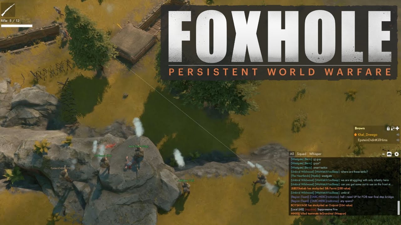 Foxhole Funny Moments
