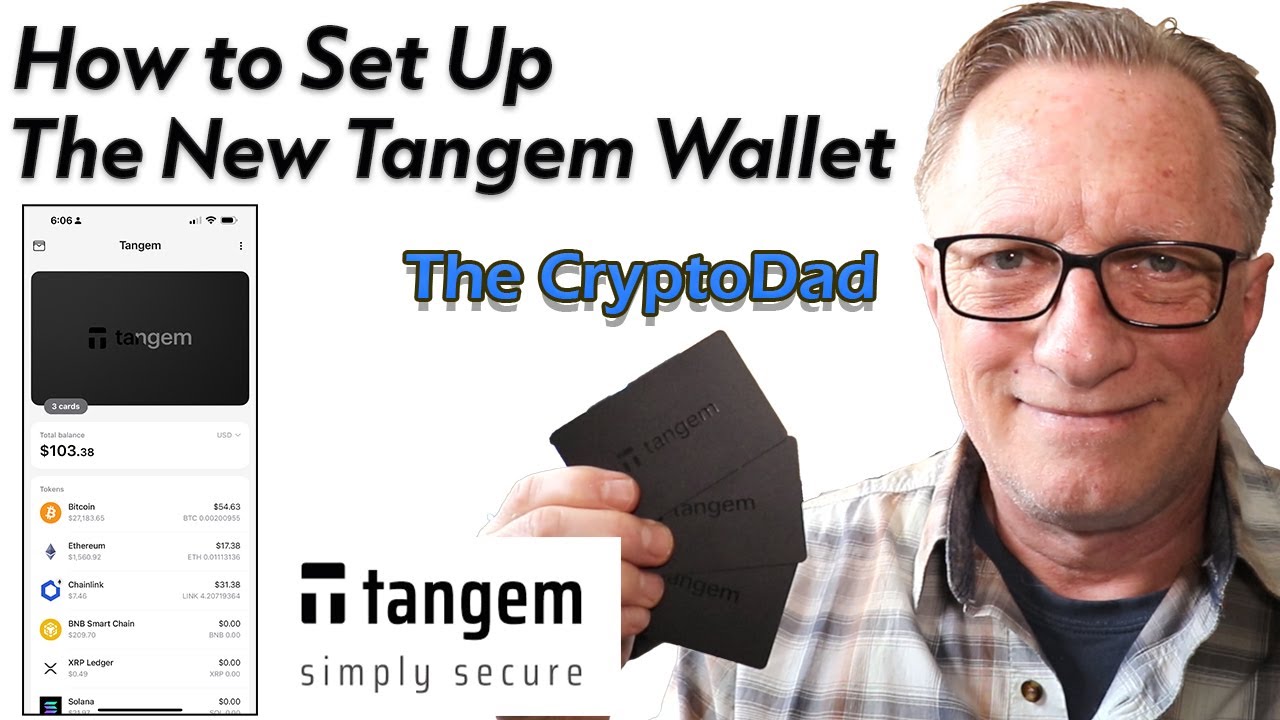 The New Tangem Wallet: CryptoDad's Guide to Seamless Seed Phrase Backups & More!