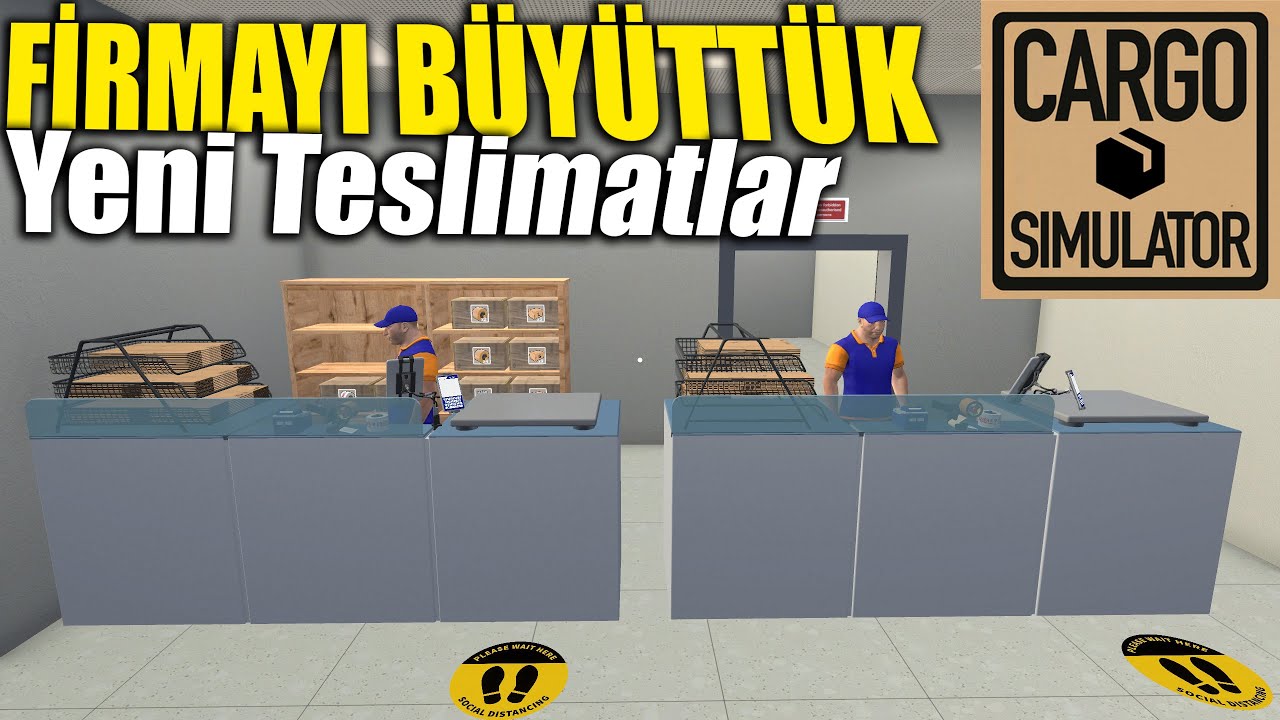 ARA&Ccedil;LA KARGO TESLİMATLARI !! YENİ KASA VE &Ccedil;ALIŞAN ALDIK | CARGO SIMULATOR 25 !!