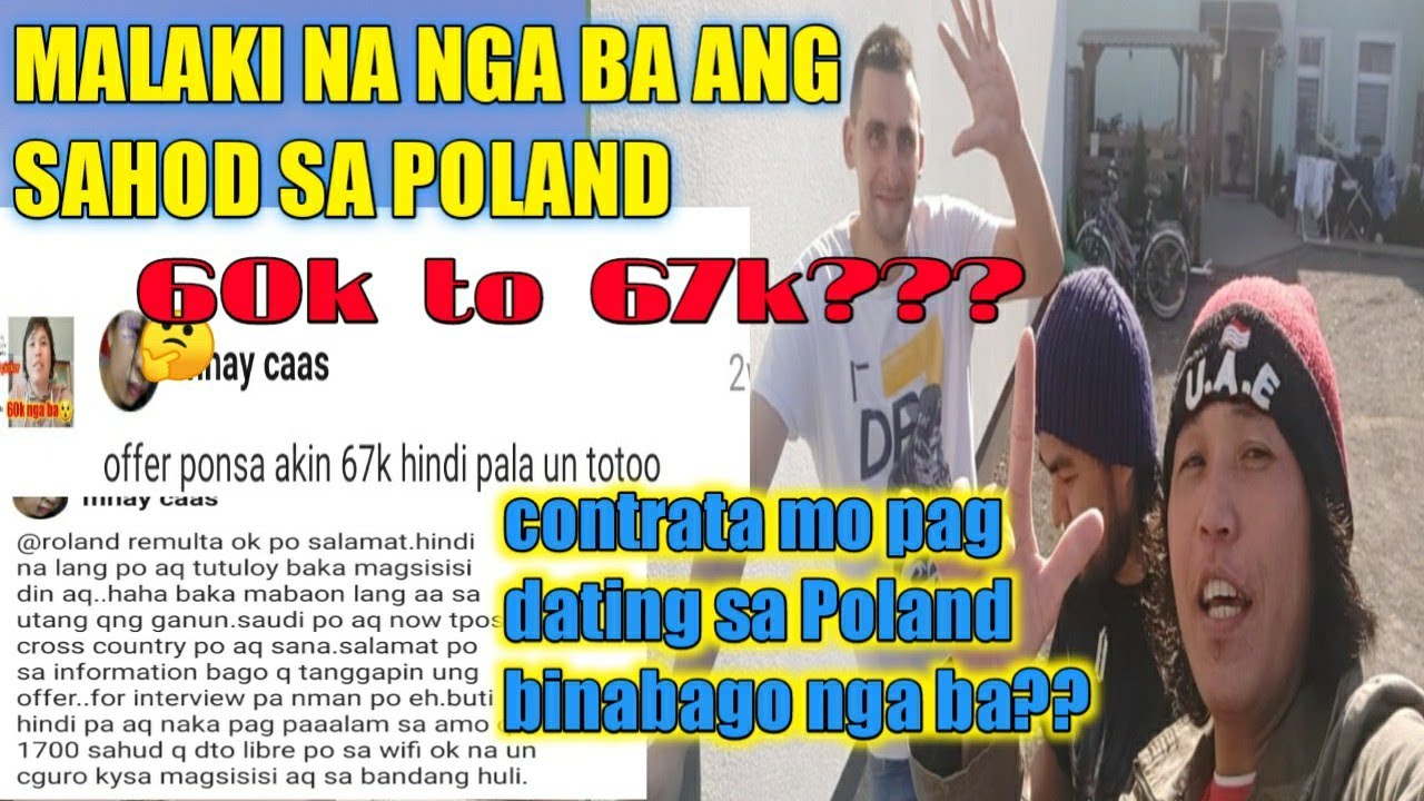 TOTOO NGA BA NAMALAKI NA ANG SAHOD SA POLAND/PAGDATING NGABA SA POLAND BINABAGO ANG CONTRATA??