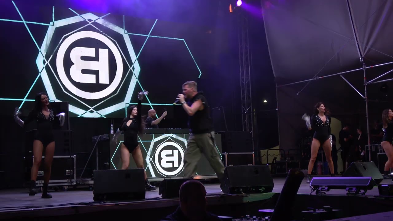 Basshunter - Fellépés részlet (Szeged, Deja Vu Fesztivál 2024-06-07)