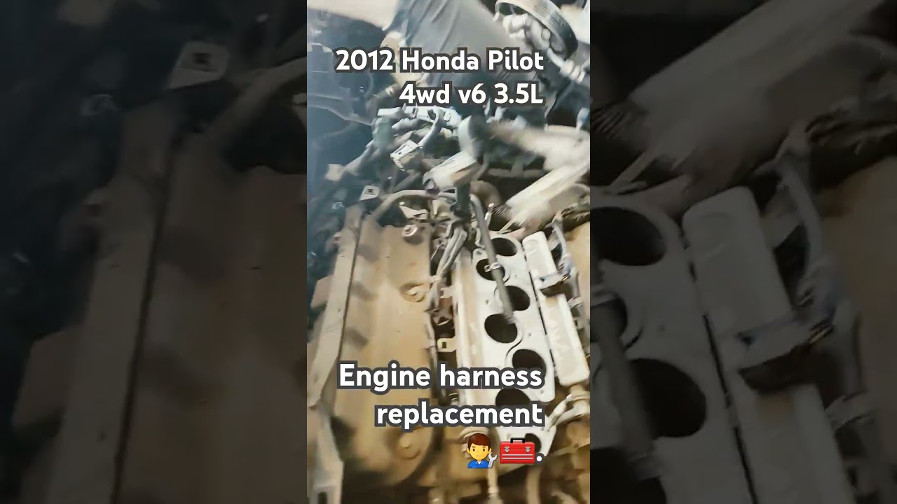 2012 Honda Pilot 4wd v6 3.5L, Engine harness replacement ✅️👨&zwj;🔧🧰🤷&zwj;♂️💯.