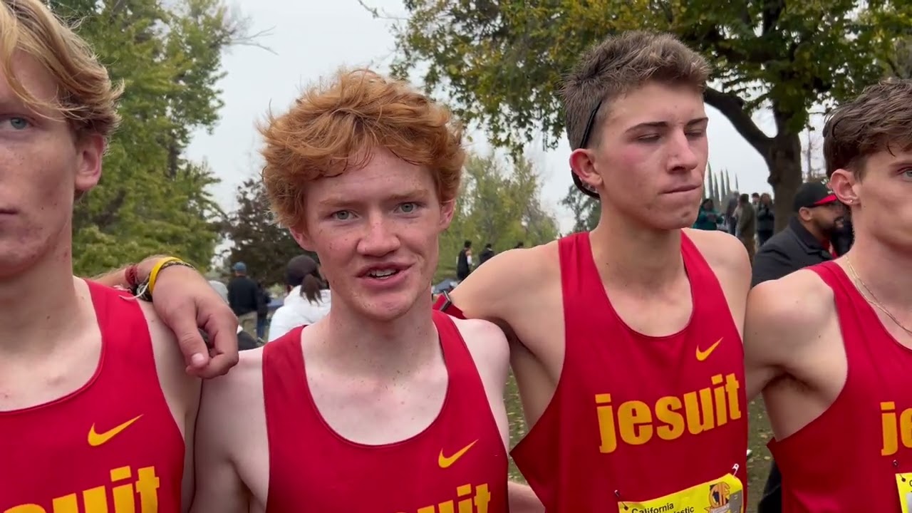 Carmichael Jesuit 1st Place Boys Division 2 at CIF State Cross Country Championships