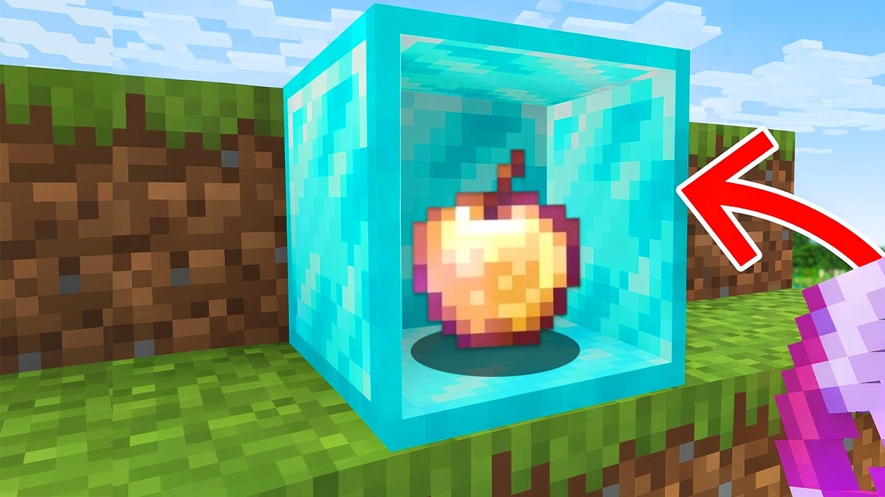 MINECRAFT, dar poti Deschide ORICE Block