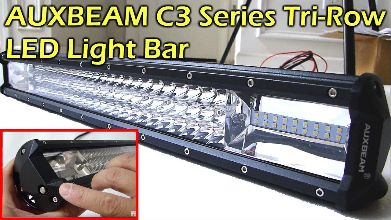 AUXBEAM C3 Series Tri-Row LED Light Bar Review