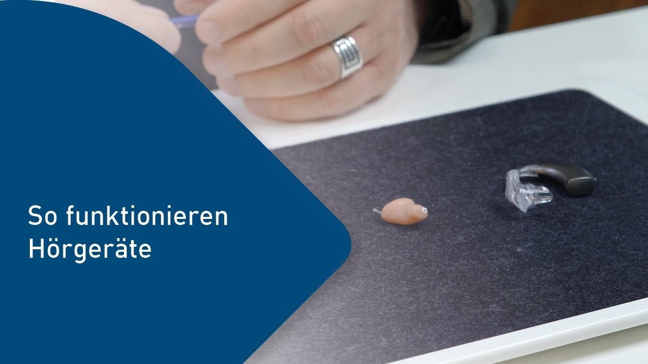So funktionieren Hörgeräte