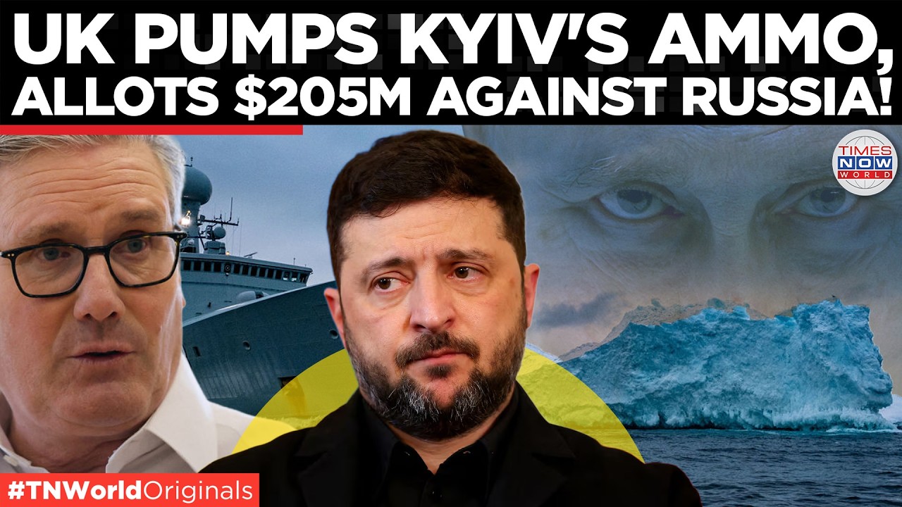 UK JOINS KYIV'S WAR: Britain Funnels $205M US Weapons into Ukraine| World News