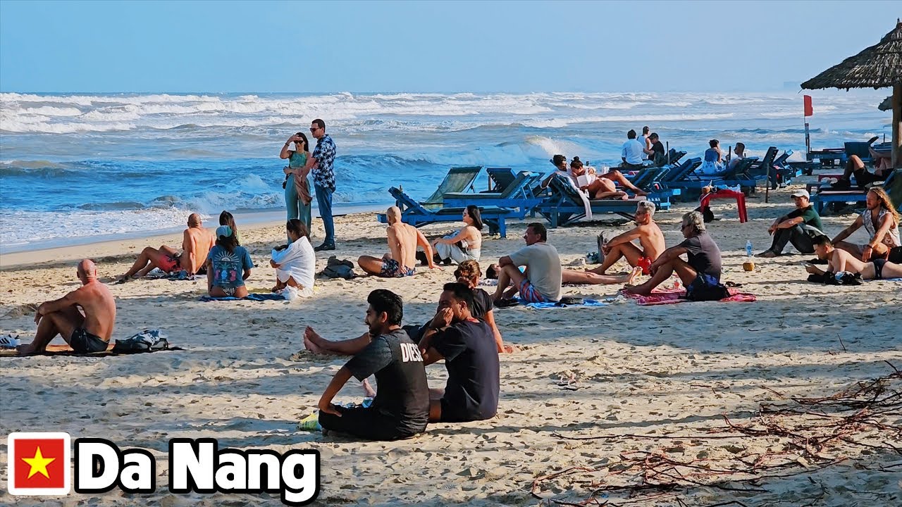 DA NANG VIETNAM 2026 - Beautiful My Khe Beach Lastest Update 4 Jan 2026 Travel Moments in Real Life
