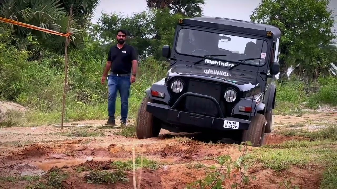 Day at mahindra extreme adventure! #offroad4x4 #mahindrathar #tharcrde
