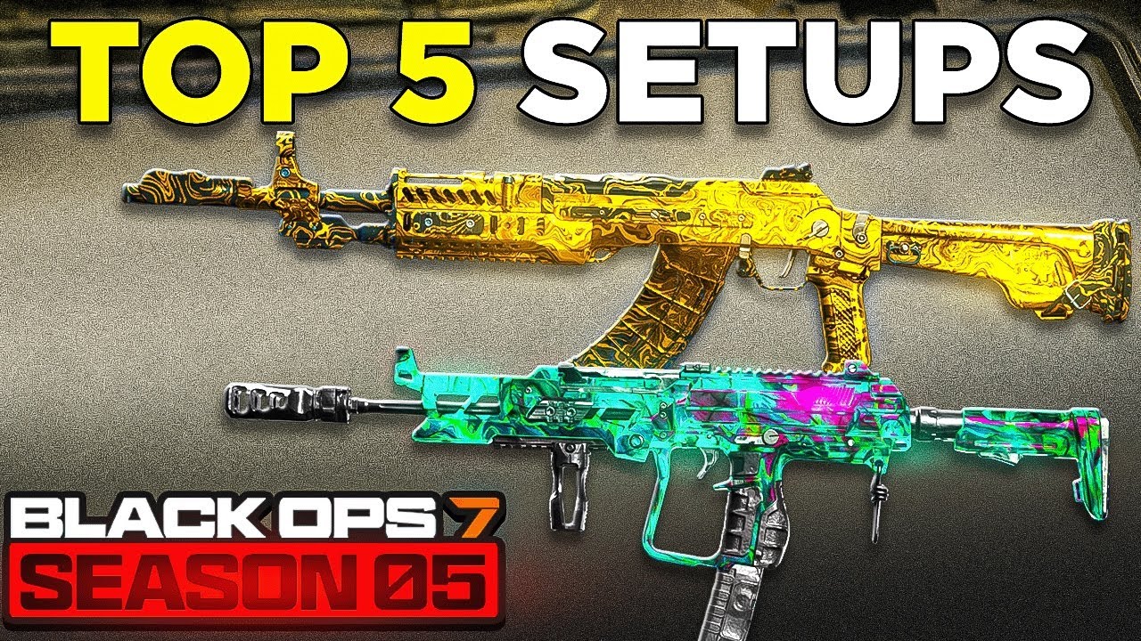 BLACK OPS 7: NEW TOP 5 META LOADOUTS After UPDATE! (BO7 Best Loadouts) BO7 Best Guns