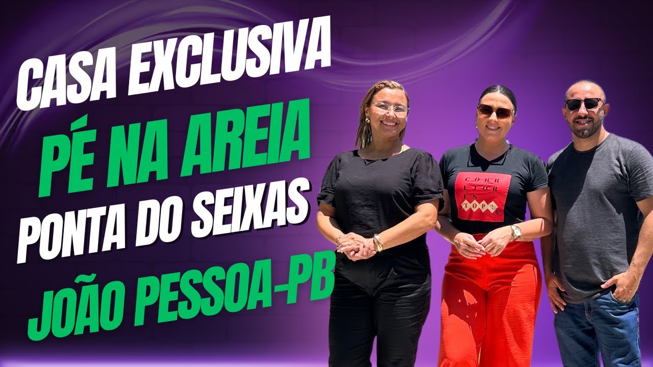 Casa Exclusiva à Venda - Ponta do Seixas, João Pessoa, Paraíba