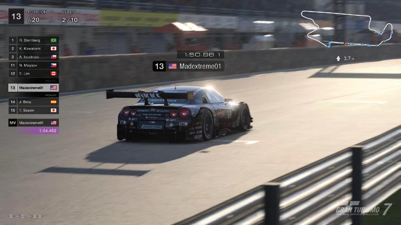 Gran Turismo 7 carrera diaria offline 20/febrero/2026 = Trial Mountain Circuit