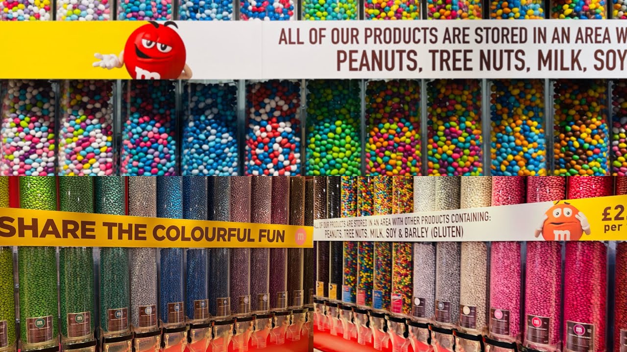 M&M's world London largest candy store in Leicester Square -Sweet Store