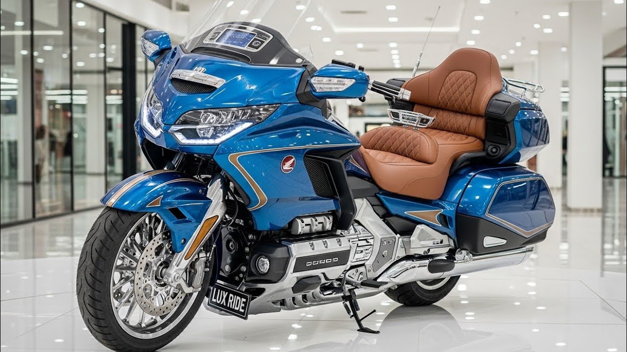 Honda Gold Wing 2026 Royal — роскошный туристический мотоцикл класса люкс.