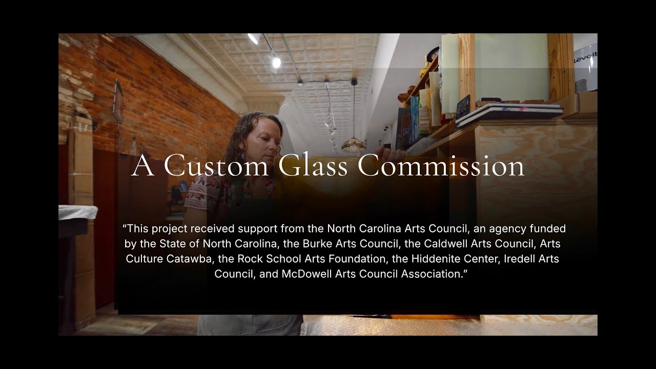 Behind the Scenes of a Custom Stained Glass Commission | Design, Fabrication & Installation