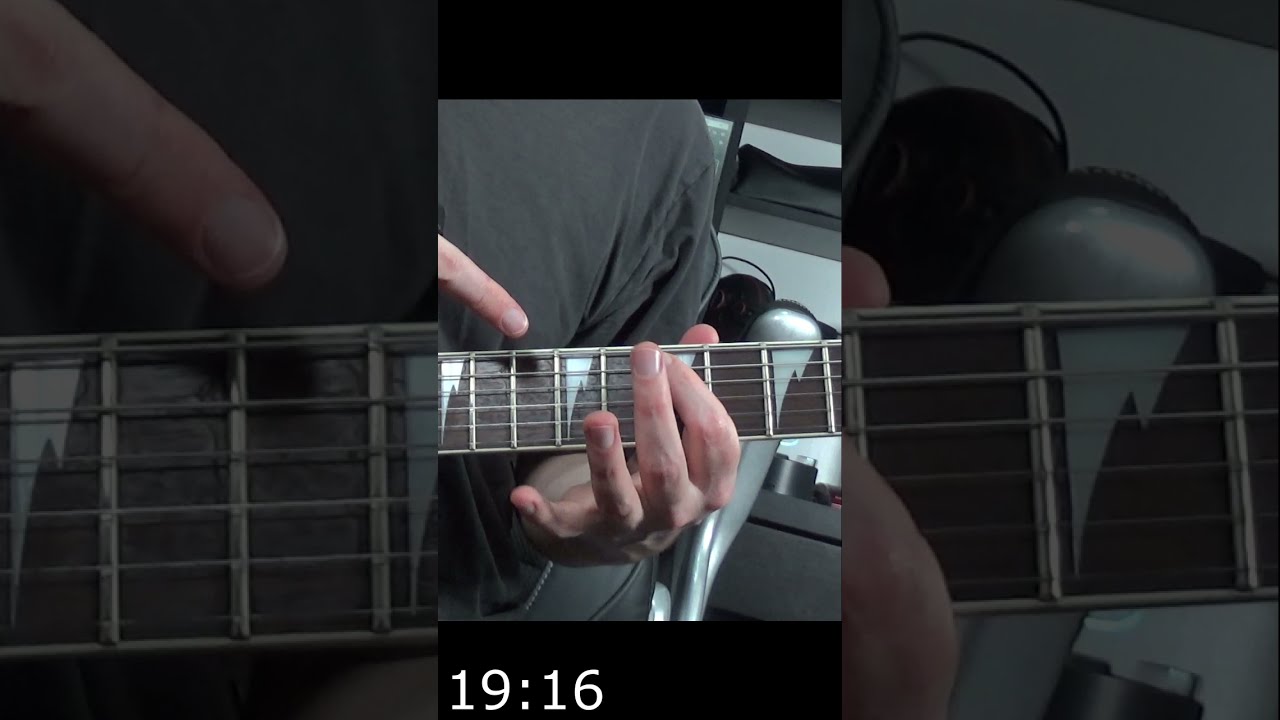 Tosin Abasi SELECTIVE PICKING Guitar Tutorial In 60 Seconds