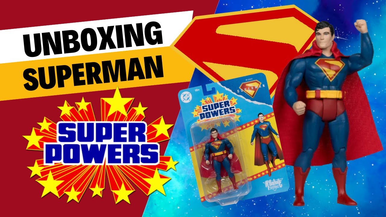 Superman movie 2025 Mcfarlane SuperPowers