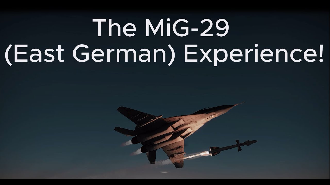 The MiG-29 (East German) Experience in 2025!