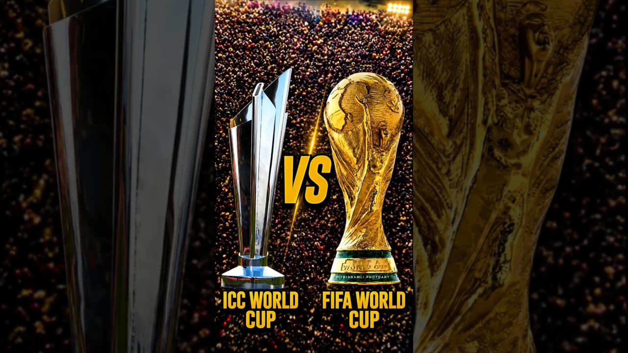 Fifa World Cup or ICC World Cup, whose business is bigger #fifa world cup #iccworldcup