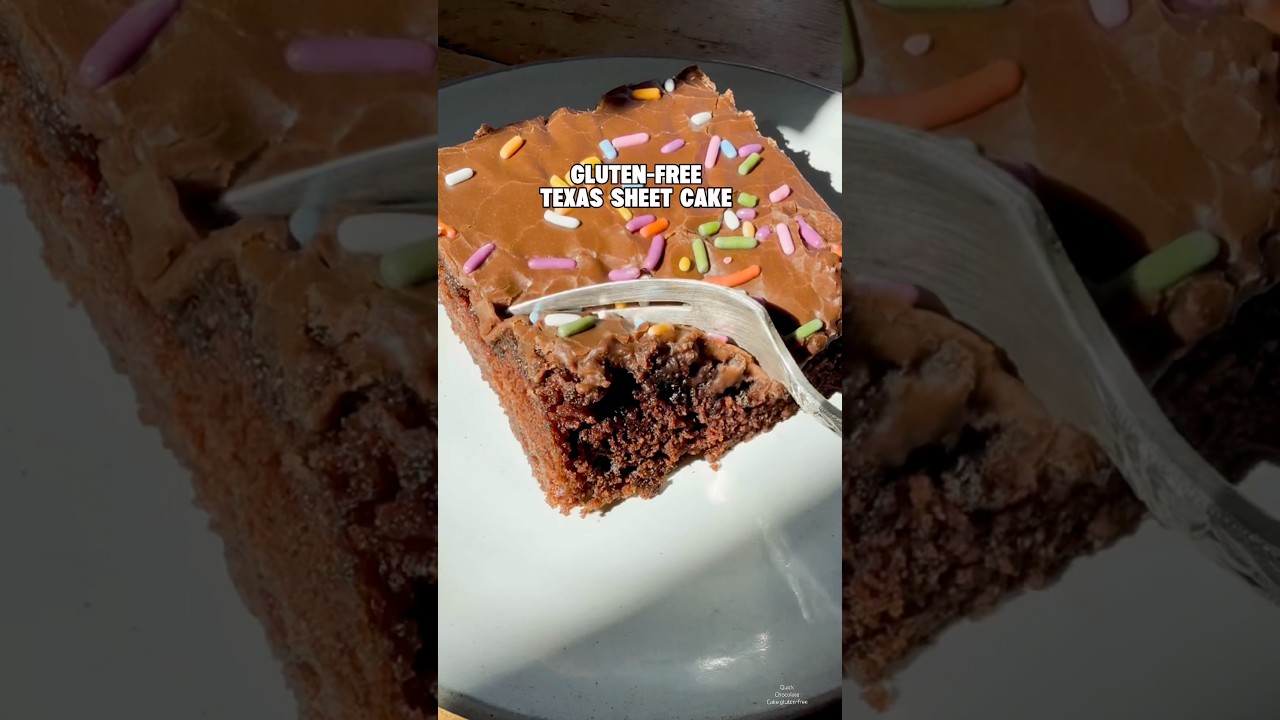 This chocolate cake bakes in 15 minutes? #shorts  #chocolate #glutenfreebaking #easy