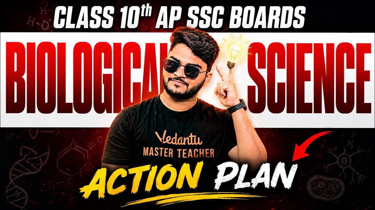 🚨 AP SSC Biological Science Action Plan 2027 is here! 🔥 | Chapter-wise Weightage | By Suhel Sir