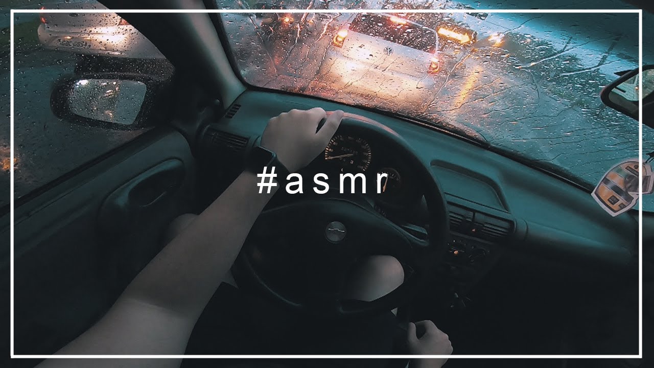 DIA CHUVOSO a bordo do CHEVROLET CORSA WIND 🚀😮 | #asmr