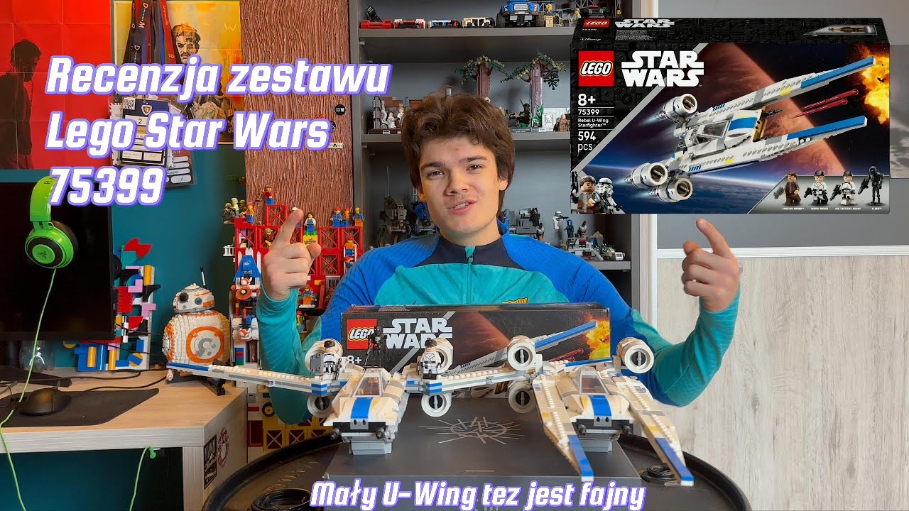 Czy mniejszy U-Wing jest zły? Recenzja zestawu LEGO Star Wars 75399