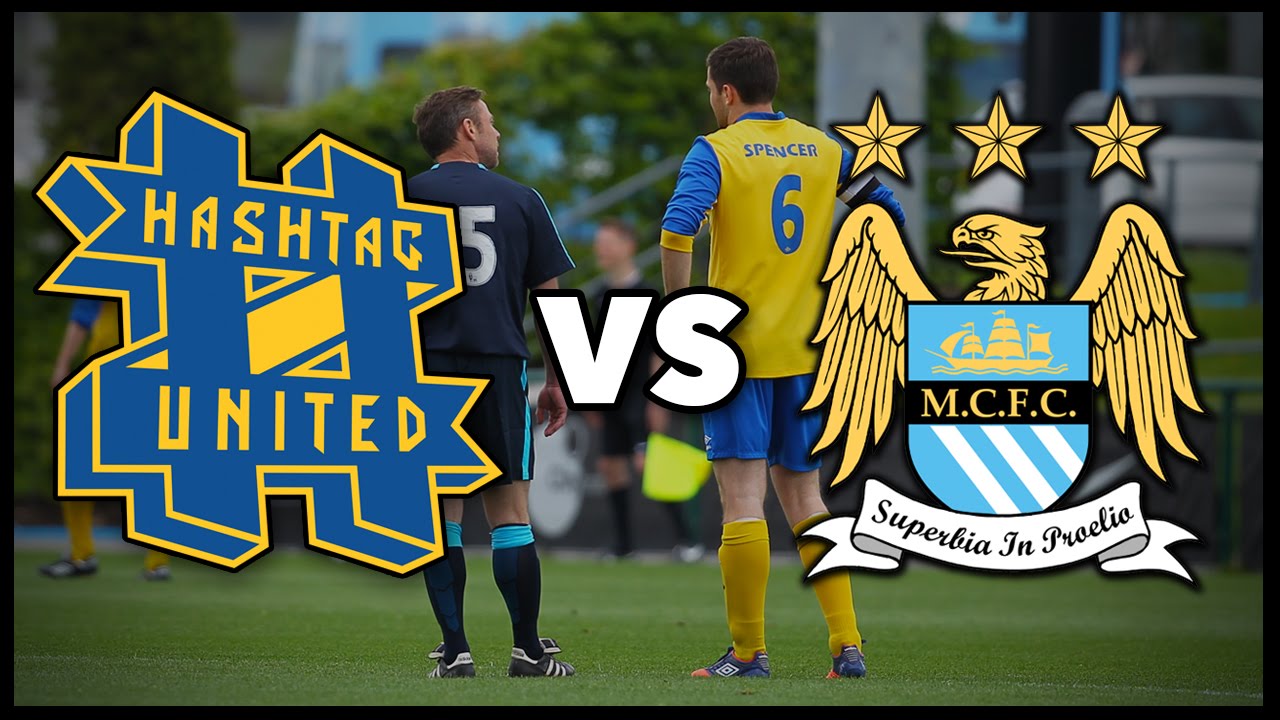 HASHTAG UNITED VS MANCHESTER CITY STAFF!