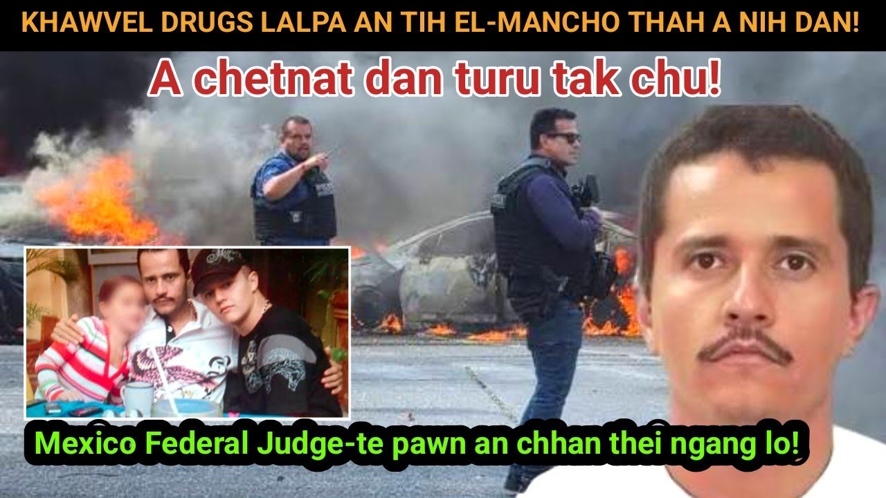Khawvel Drugs Lalpa tia an sawi chet dan turu leh an thahdan pui tak chu! Judge-te pawh a lam tang!