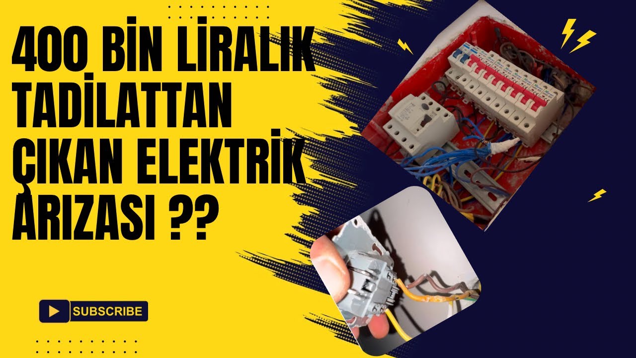 Evde Elektrik Sorunu Varsa Bu Videoyu İzlemeden Müdahale Etme!