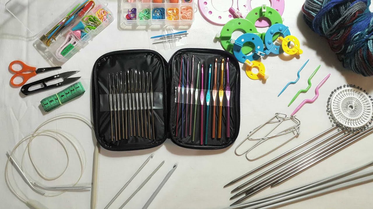 كل ما تحتاجين معرفته عن ادوات شغل الصوف والكروشيه