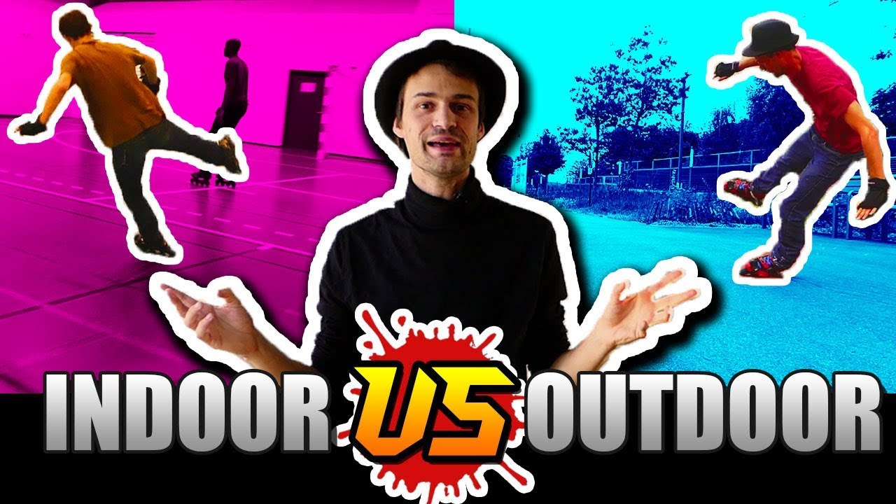 APPRENDRE LE ROLLER EN INTERIEUR OU EN EXTERIEUR
