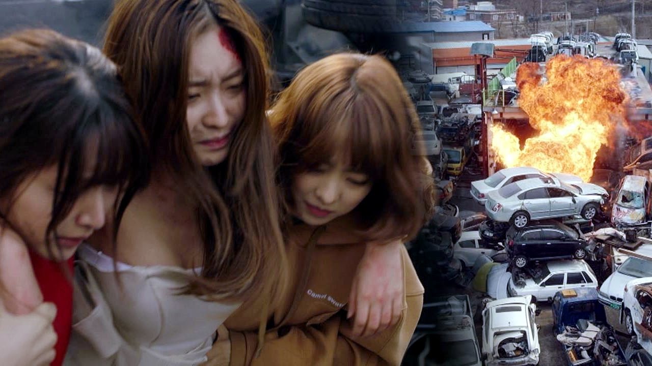 [슈퍼파워걸] 폭발한 폐차장 속에서 피해 여성들 구출한 박보영 힘쎈여자 도봉순 13회