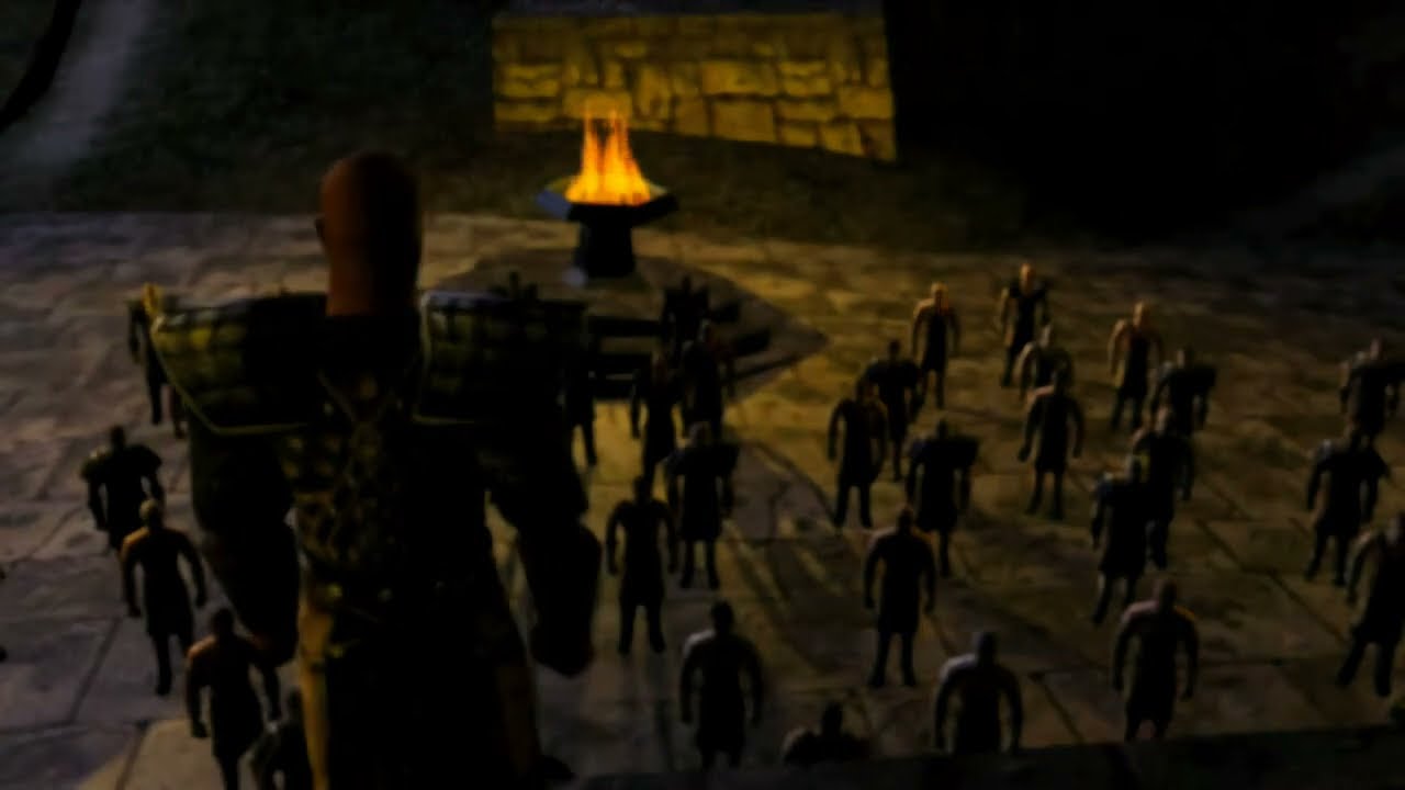 Gothic 1 - The Sleeper awakens cinematic - upscaled to 2k