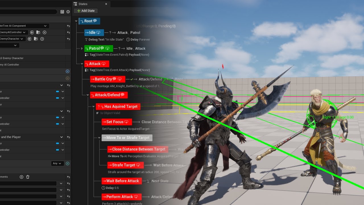 Complete Guide to Unreal Engine  State Trees | C++ AI, Evaluators & Tasks