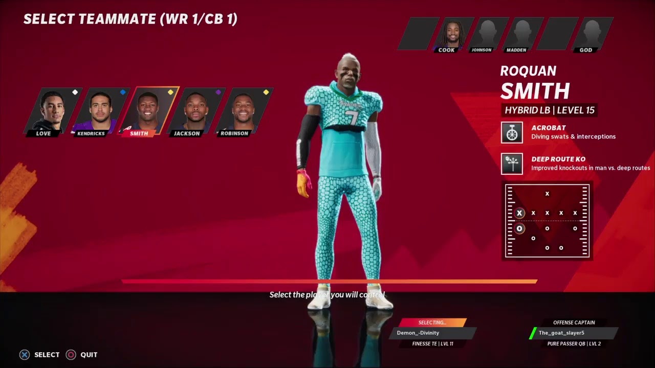 Madden 21 The Yard Zeus Build