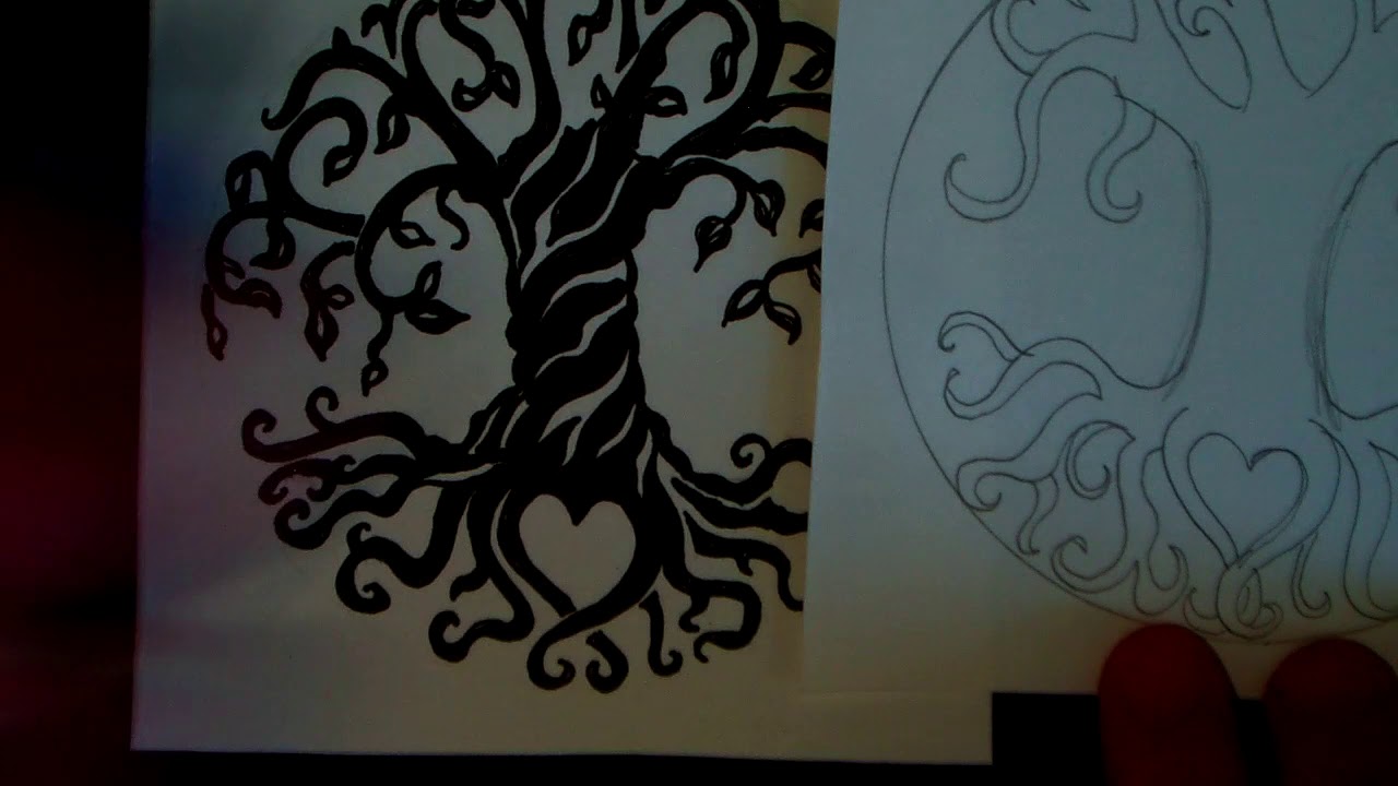Art Starter  Celtic tree of life  4 6