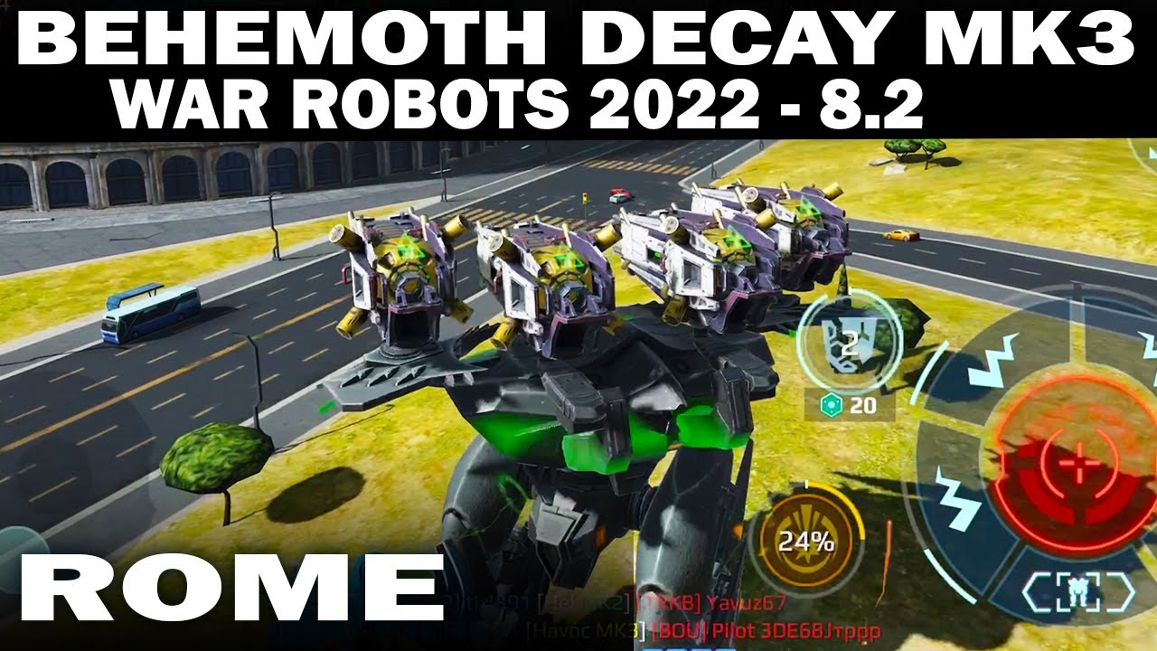 BEHEMOTH DECAY MK3 ROME WAR ROBOTS 2022 - 8.2