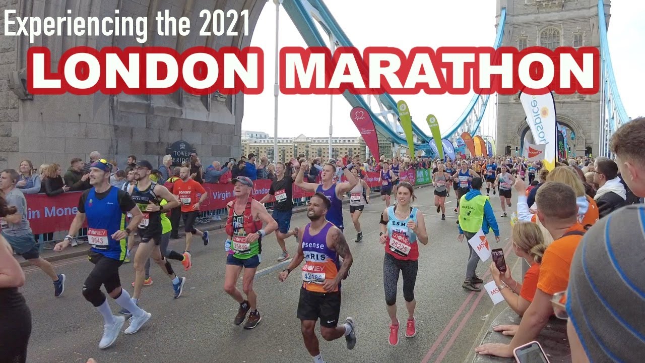 Experiencing the 2021 London Marathon for the first time