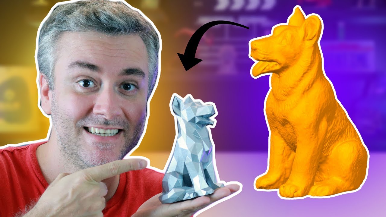 Faça QUALQUER modelo 3D virar uma ESCULTURA na sua IMPRESSORA 3D | Ender 3
