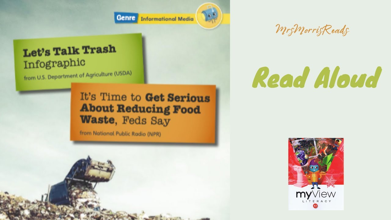 LET'S TALK TRASH/IT'S TIME TO GET SERIOUS ABOUT REDUCING FOOD WASTE FEDS SAY 5th Grade Unit 5 Week 4