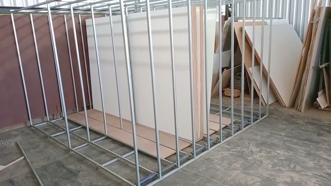 Guarda Roupa para Armazenamentos De Chapas de MDF