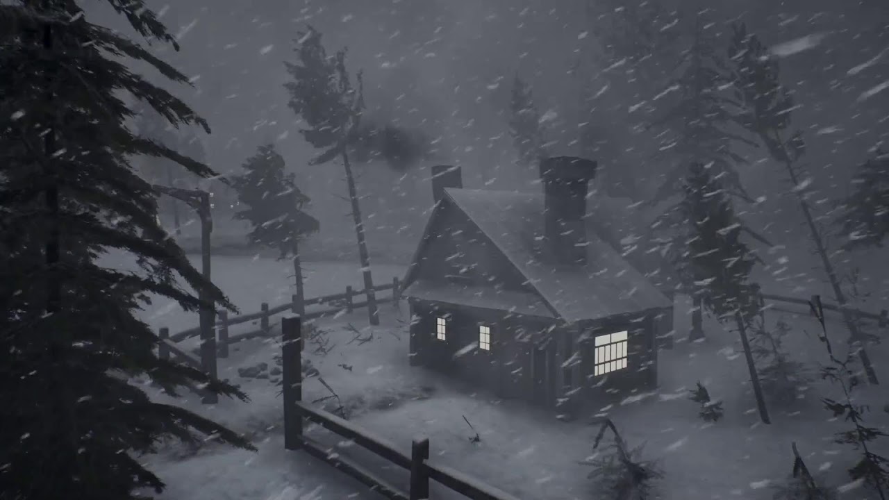 BRUTAL ARCTIC WINTER at Night with EXTREME COLD & snowstorms for sleeping | Endless Icebound Hush