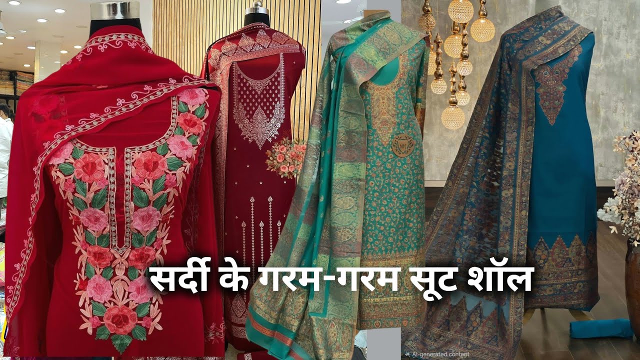 कश्मीरी Kani Suit का धमाका | Latest designs of woolen suit | winter suit wholesaler 